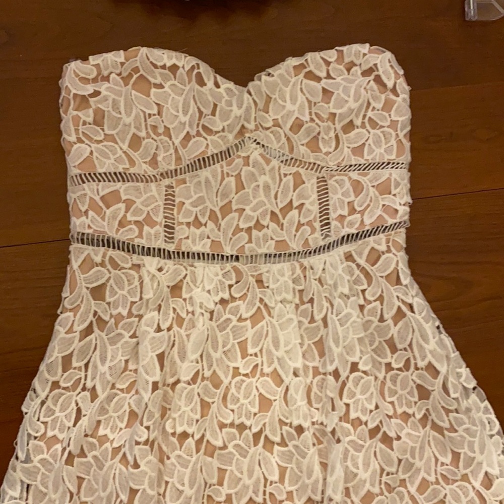 NWT White Lace Dress